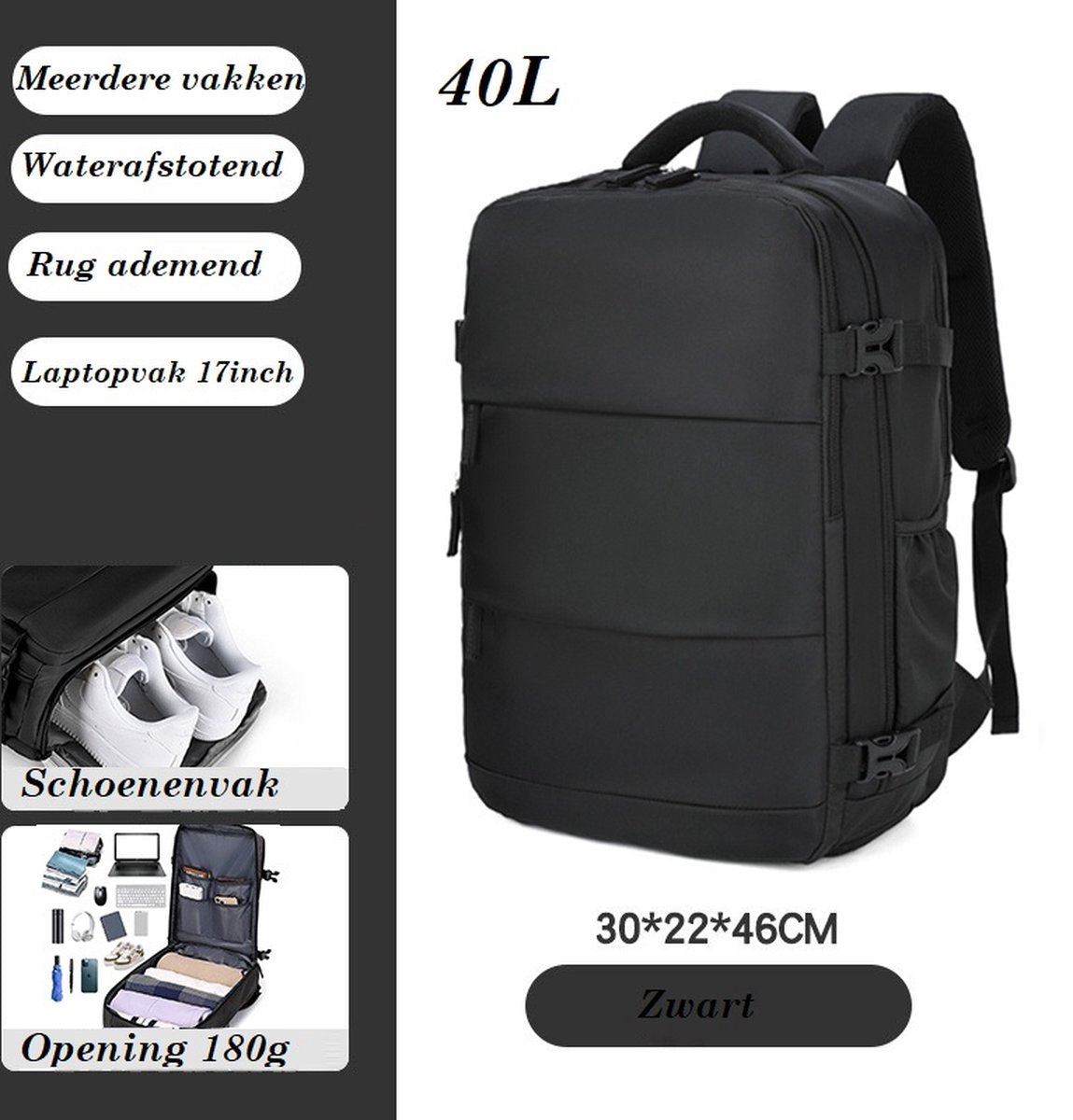 Avoir Avoir® Rucksack – Laptoptasche