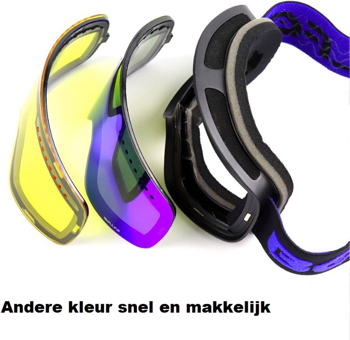 Aventury® Skibril Combineer zelf uw kleuren
