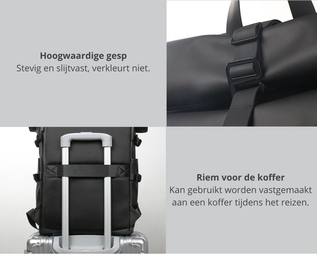 Avoir Avoir® Rolltop-Rucksack
