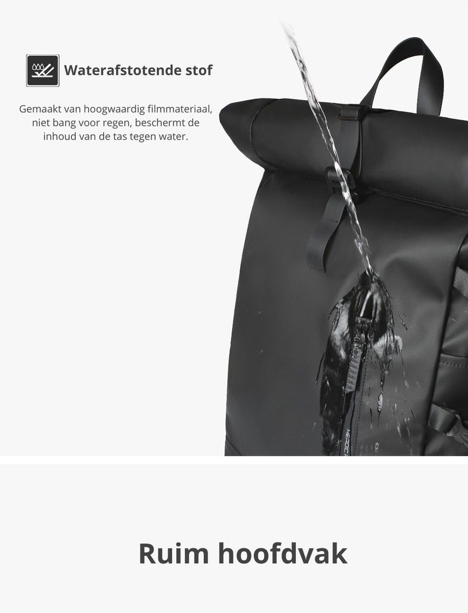 Avoir Avoir® Rolltop-Rucksack