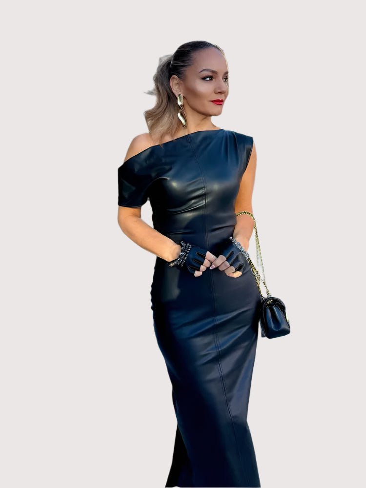Avoir Avoir Kleid Leder