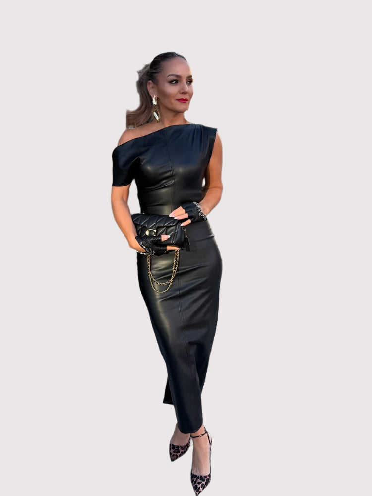 Avoir Avoir Kleid Leder