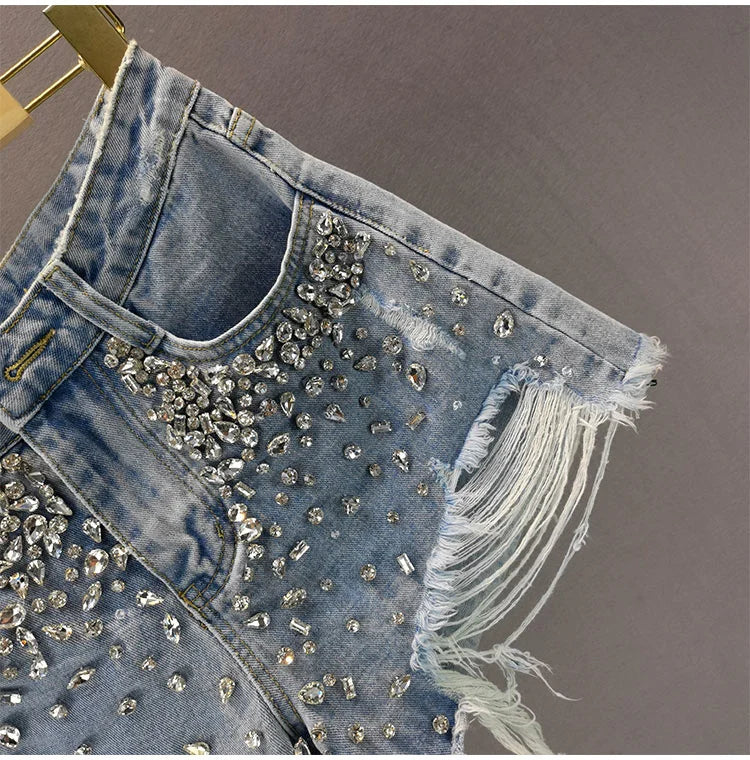 Avoir Avoir Denim Shorts 2025 Summer