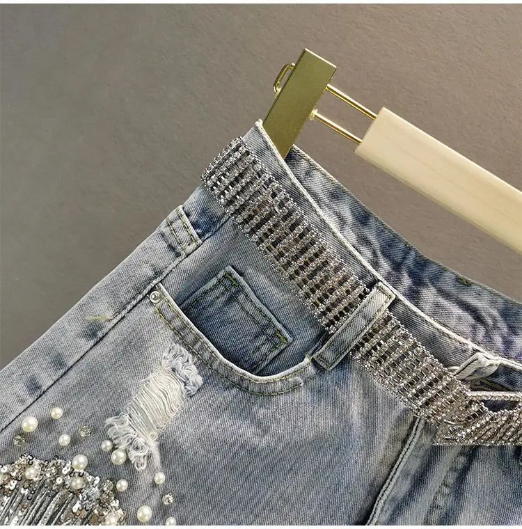 Avoir Avoir Denim Jean Shorts Women's 2025 Summer