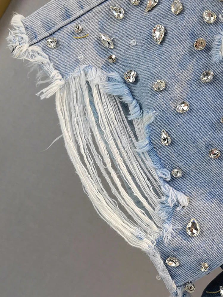 Avoir Avoir Denim Shorts 2025 Summer