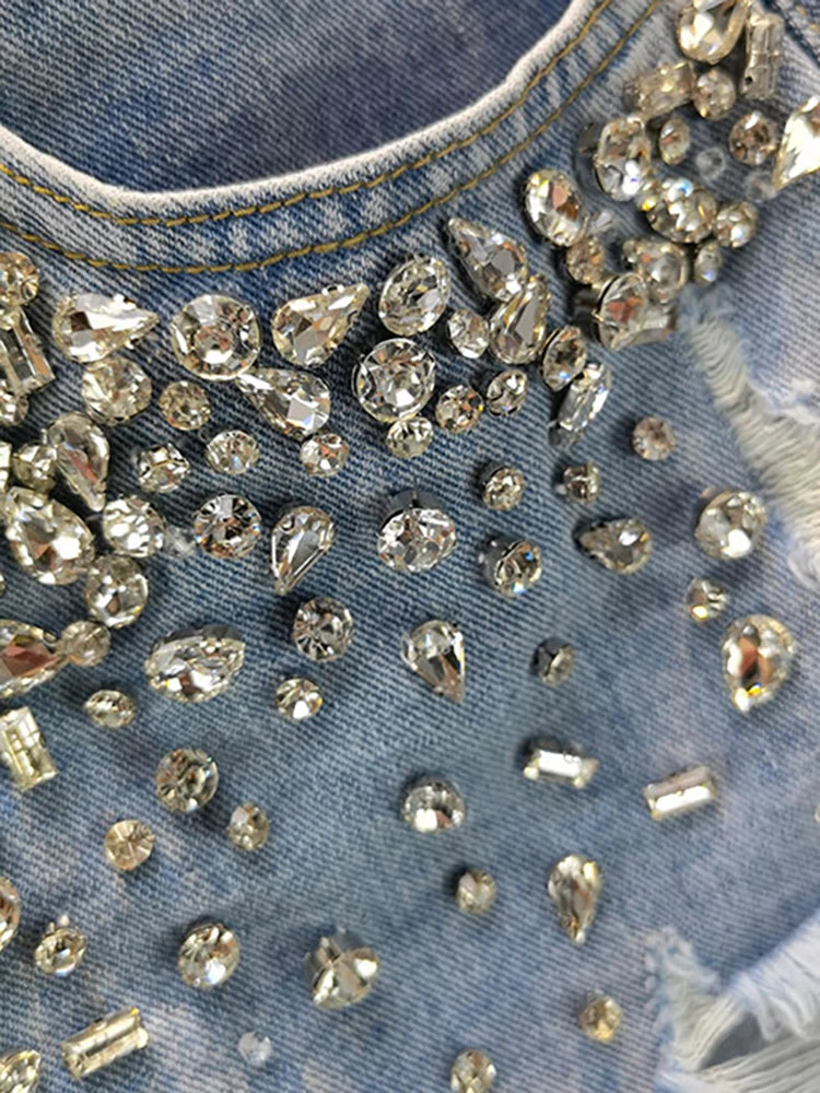 Avoir Avoir Denim Shorts 2025 Summer