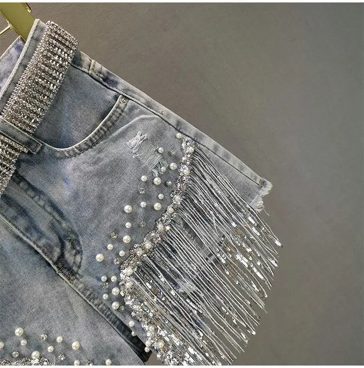 Avoir Avoir Denim Jean Shorts Women's 2025 Summer