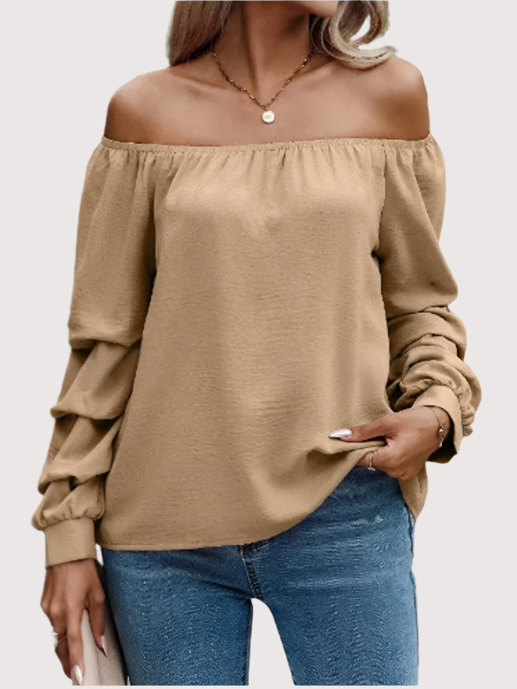 Avoir Avoir Top schulterfreie Bluse