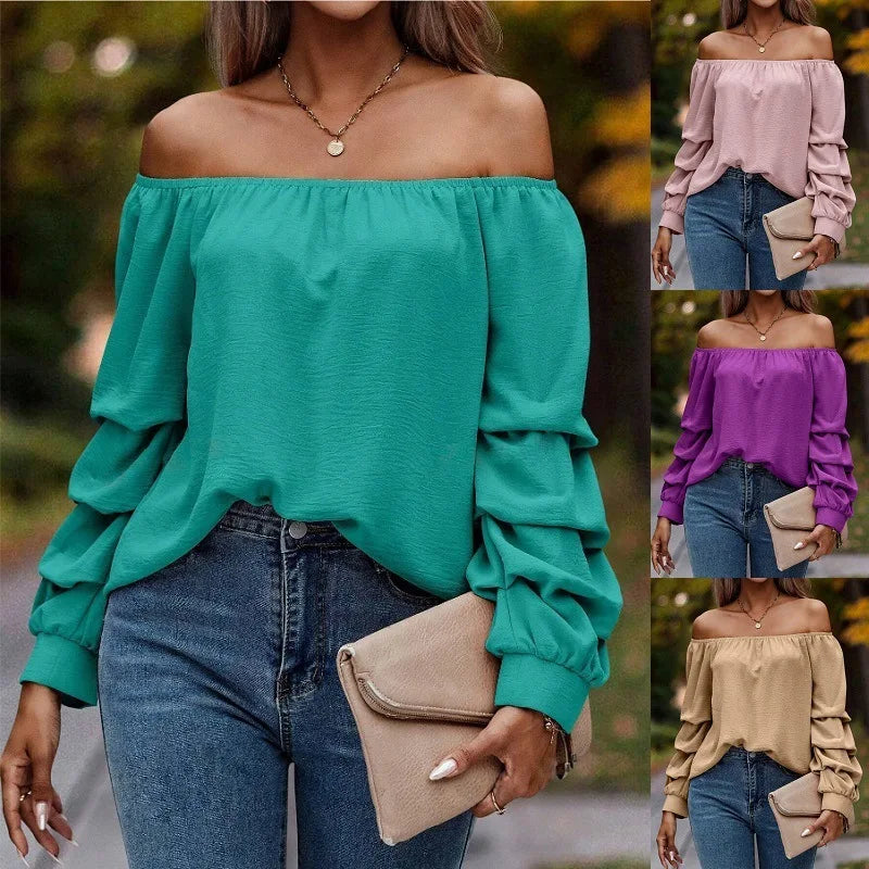 Avoir Avoir Top schulterfreie Bluse