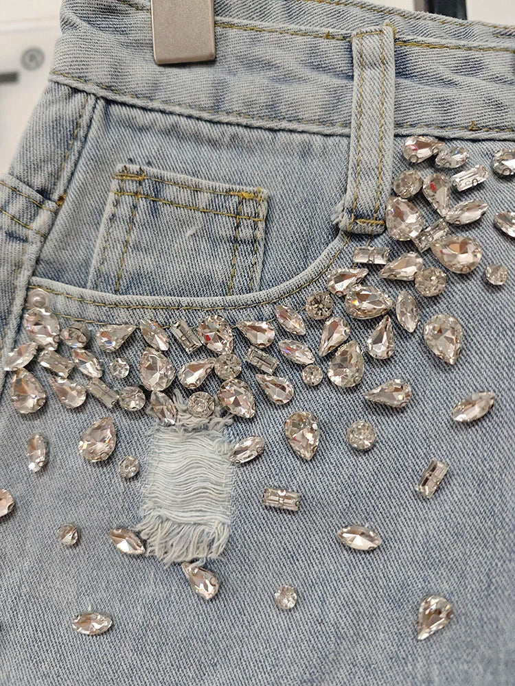 Avoir Avoir Denim Shorts 2025 Summer