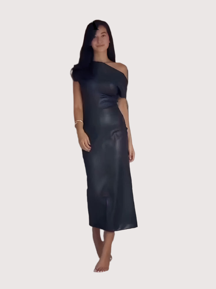 Avoir Avoir Kleid Leder