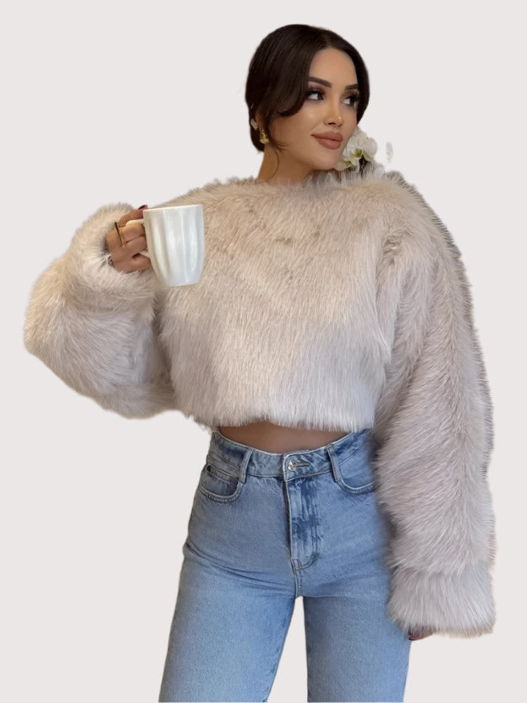 Aventury Wintertop aus Kunstpelz
