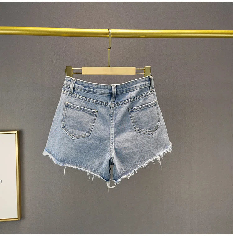 Avoir Avoir Denim Shorts 2025 Summer