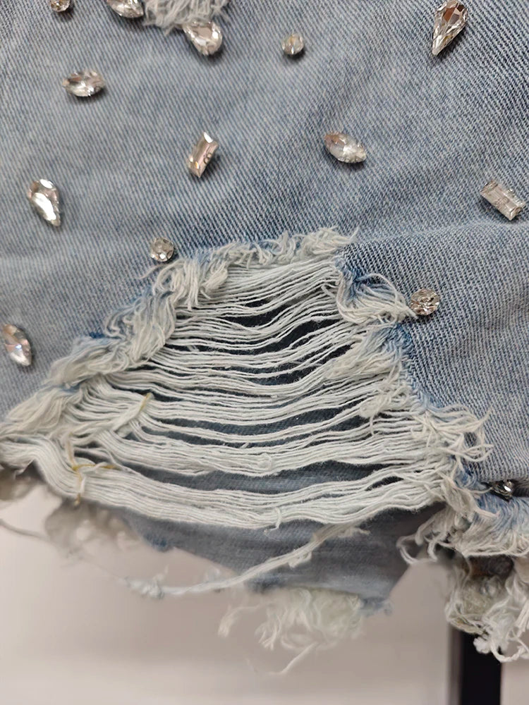 Avoir Avoir Denim Shorts 2025 Summer
