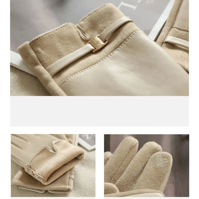 Aventury Wildlederhandschuhe