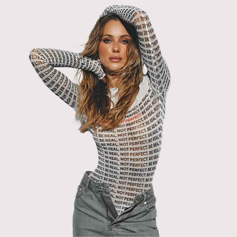 Avoir Avoir Bodysuit aus Netzstoff