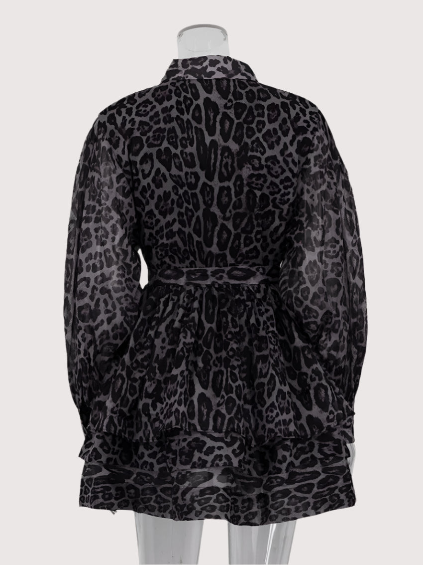 Avoir Avoir Leopardenkleid