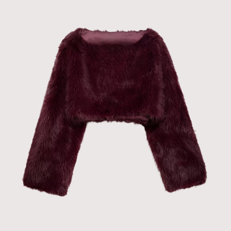 Aventury Wintertop aus Kunstpelz