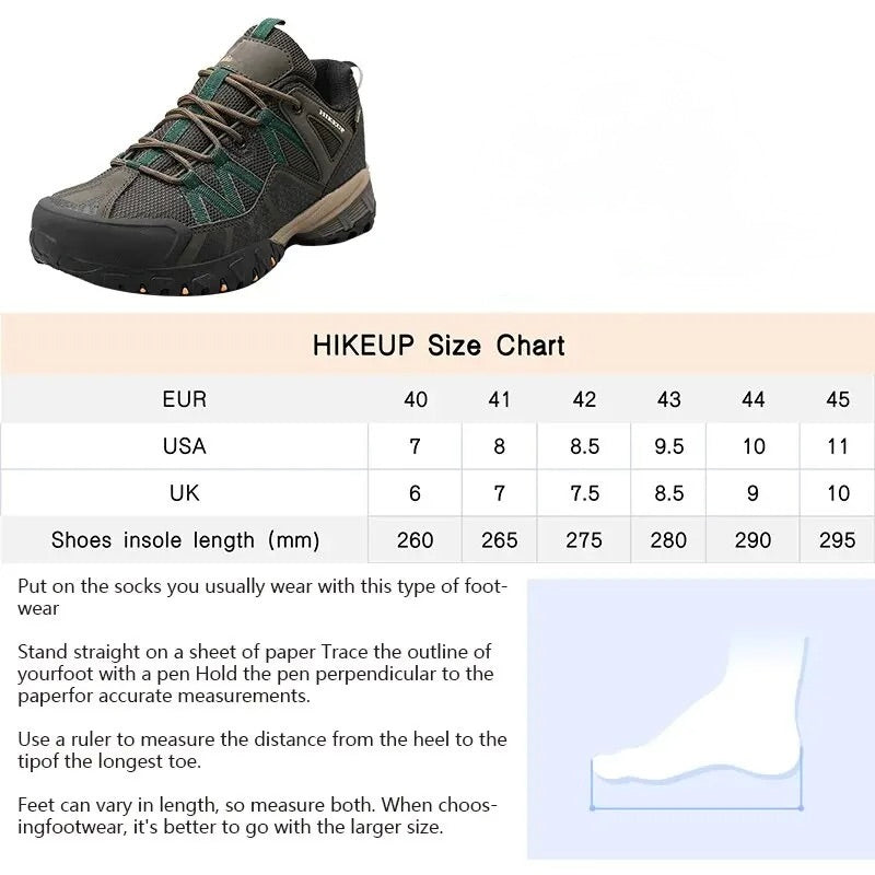 Aventury Wanderstiefel - Wasserdicht - Leder - Wanderschuhe
