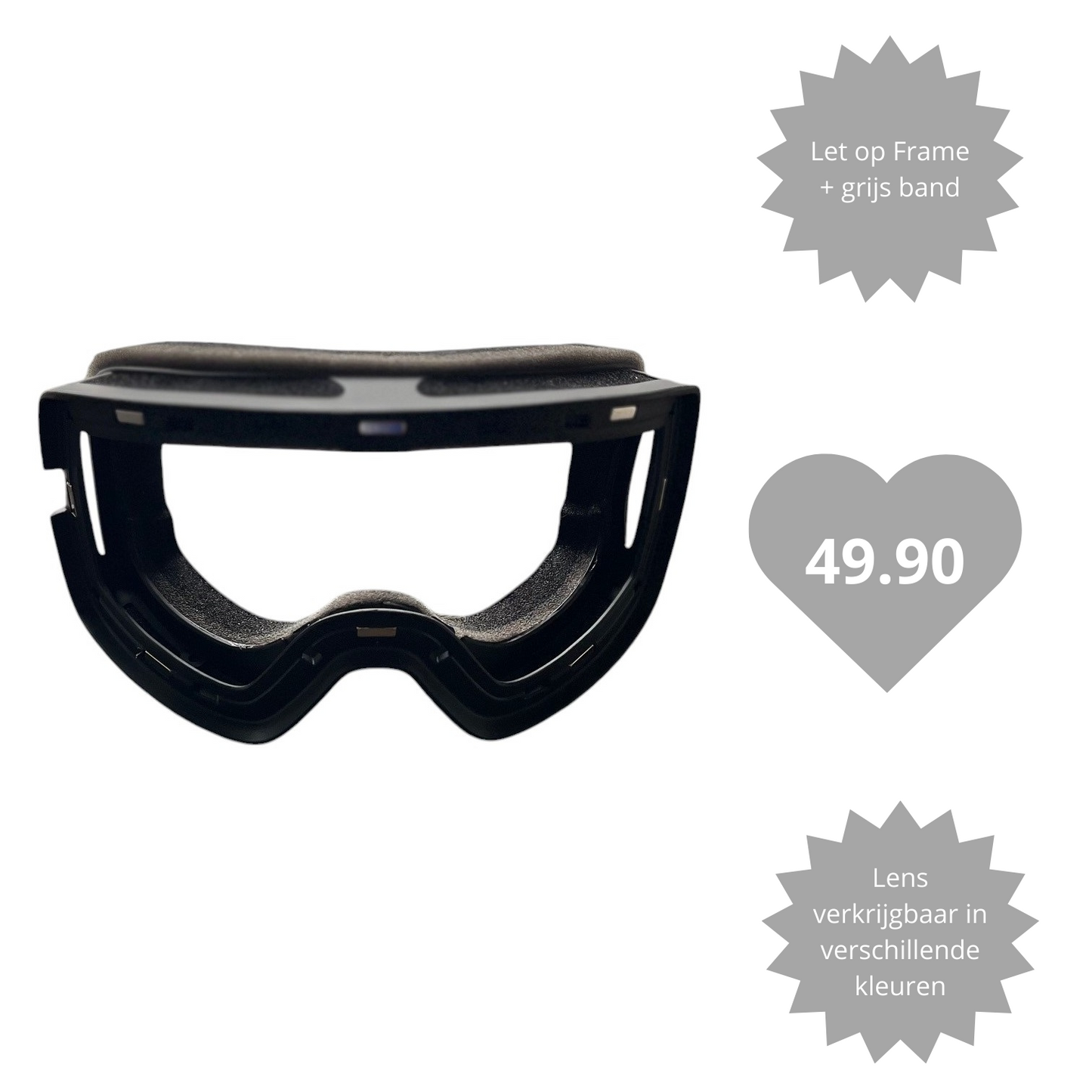 Aventury® Skibril Combineer zelf uw kleuren