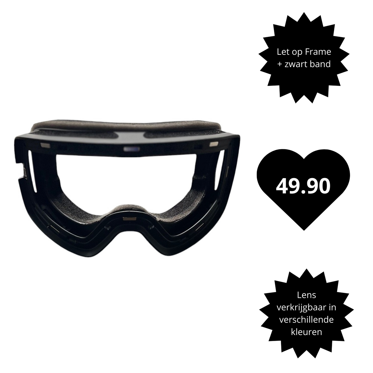 Aventury® Skibril Combineer zelf uw kleuren
