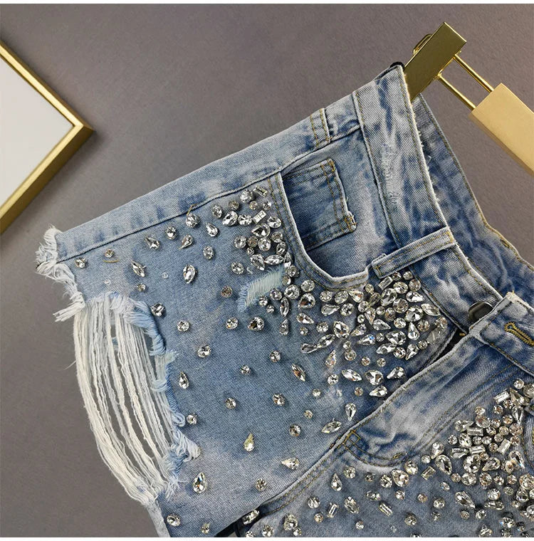 Avoir Avoir Denim Shorts 2025 Summer