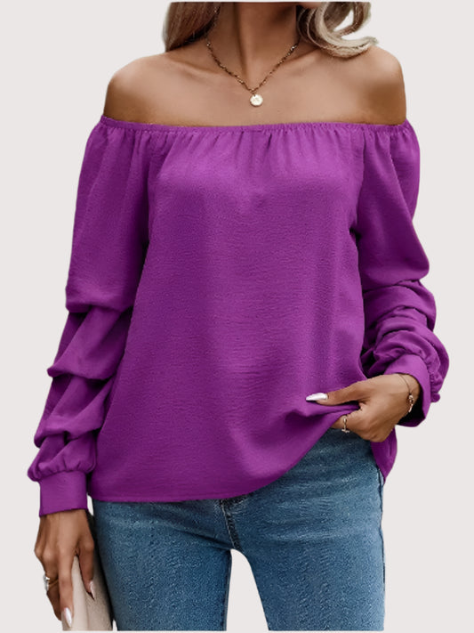 Avoir Avoir Top schulterfreie Bluse